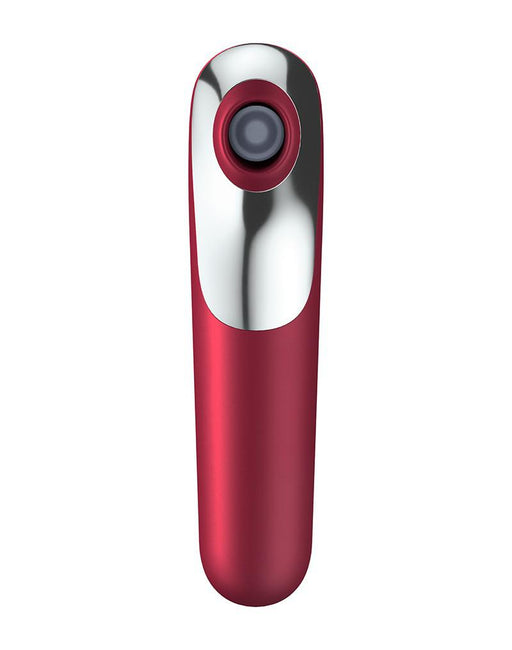 Satisfyer - Dual Love - Vibrerende Luchtdruk Vibrator - Met Bluetooth En App Control - Rood-Erotiekvoordeel.nl