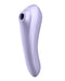 Satisfyer - Dual Pleasure - Luchtdruk en G-spot Vibrator - Met Bluetooth En App Control - Lila-Erotiekvoordeel.nl