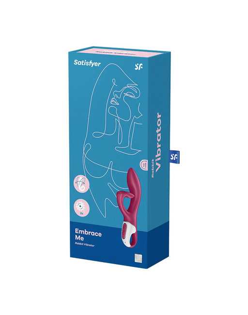 Satisfyer - Embrace Me - Tarzan Vibrator - Berry Rood-Erotiekvoordeel.nl