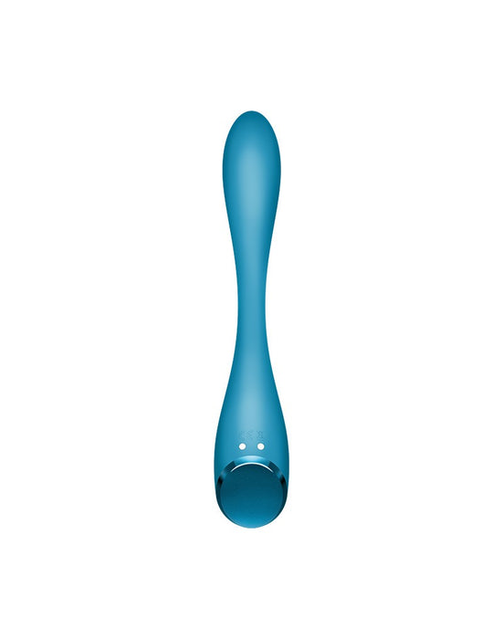 Satisfyer - G-Spot Flex 5+ - Flexibele G-Spot Vibrator - Met App Control - Blauw-Erotiekvoordeel.nl