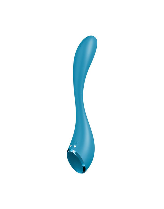 Satisfyer - G-Spot Flex 5+ - Flexibele G-Spot Vibrator - Met App Control - Blauw-Erotiekvoordeel.nl