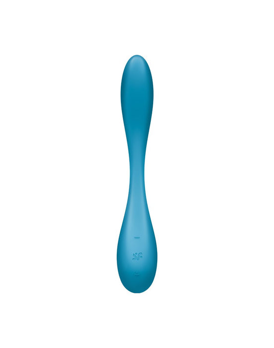 Satisfyer - G-Spot Flex 5+ - Flexibele G-Spot Vibrator - Met App Control - Blauw-Erotiekvoordeel.nl