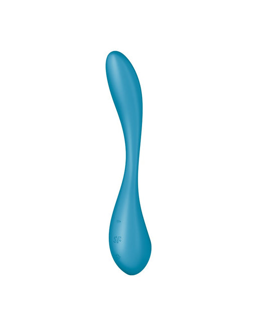 Satisfyer - G-Spot Flex 5+ - Flexibele G-Spot Vibrator - Met App Control - Blauw-Erotiekvoordeel.nl