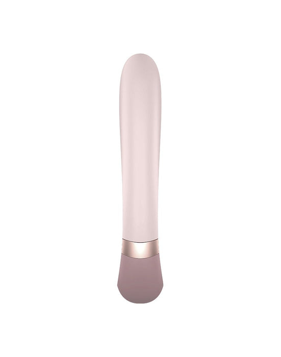 Satisfyer - Heat Wave - Verwarmde Rabbit Vibrator - Met App Control - Mauve-Erotiekvoordeel.nl