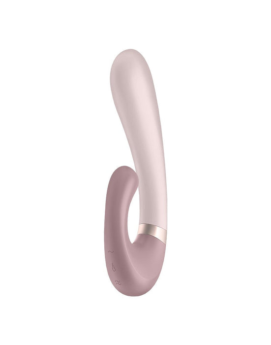 Satisfyer - Heat Wave - Verwarmde Rabbit Vibrator - Met App Control - Mauve-Erotiekvoordeel.nl