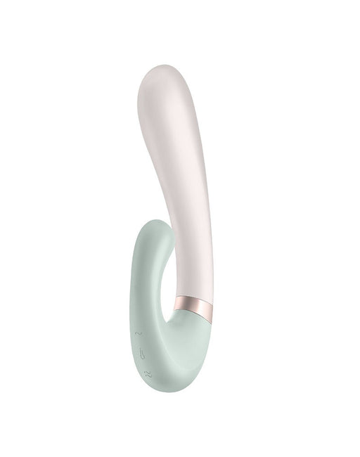 Satisfyer - Heat Wave - Verwarmde Rabbit Vibrator - Met App Control - Mintgroen-Erotiekvoordeel.nl