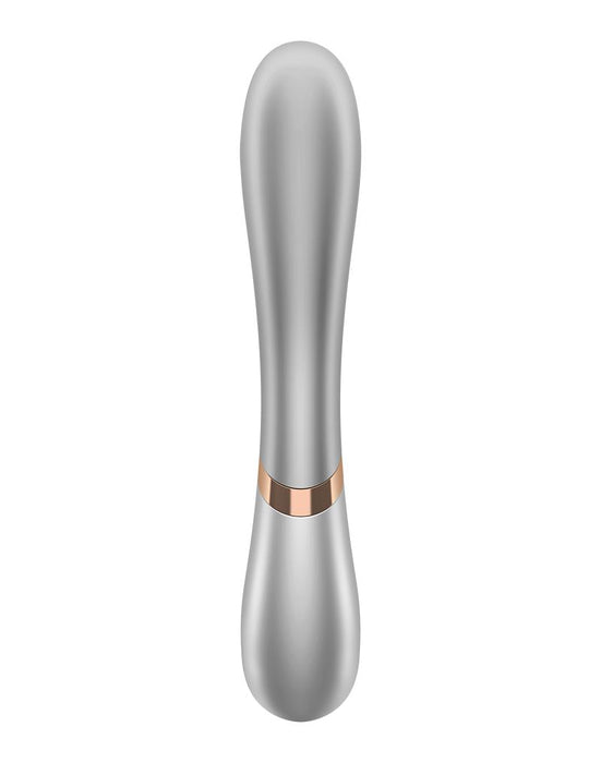 Satisfyer - Hot Love - Verwarmende Vibrator - Met App Control - Zilver-Erotiekvoordeel.nl