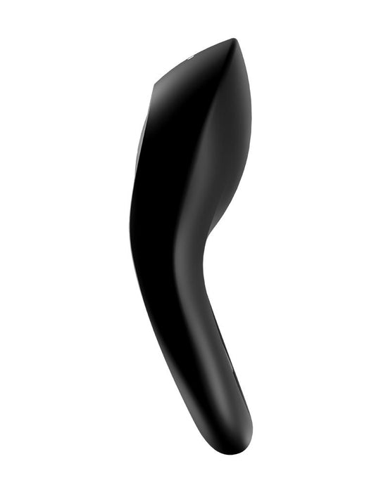 Satisfyer - Legendary Duo - Vibrerende Cockring - Zwart-Erotiekvoordeel.nl