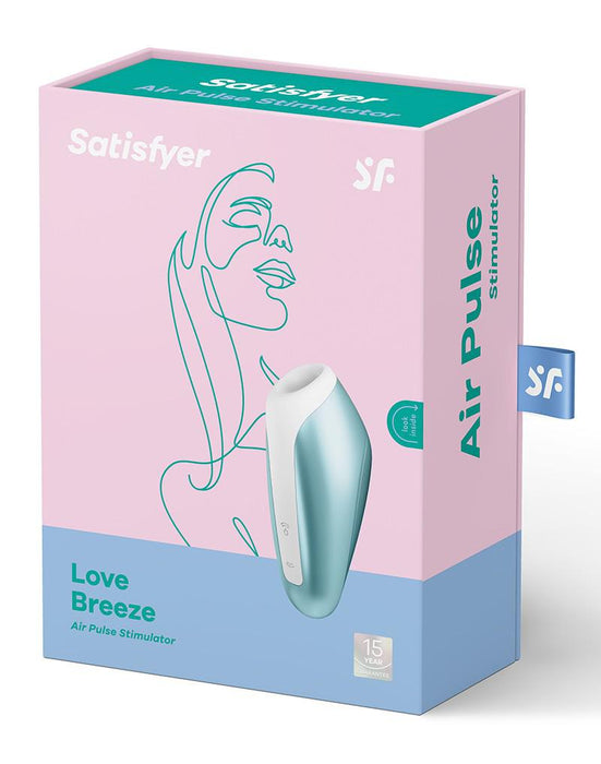 Satisfyer - Love Breeze - Luchtdruk Vibrator - Lichtblauw-Erotiekvoordeel.nl