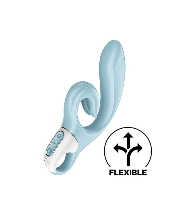 Satisfyer - Love Me - Rabbit Vibrator - Lichtblauw-Erotiekvoordeel.nl