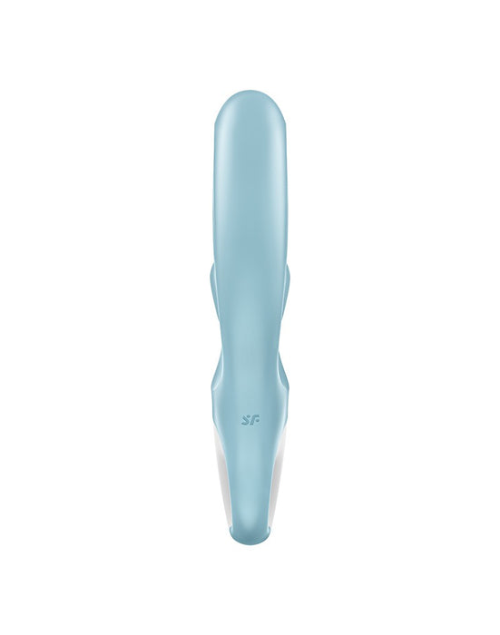 Satisfyer - Love Me - Rabbit Vibrator - Lichtblauw-Erotiekvoordeel.nl