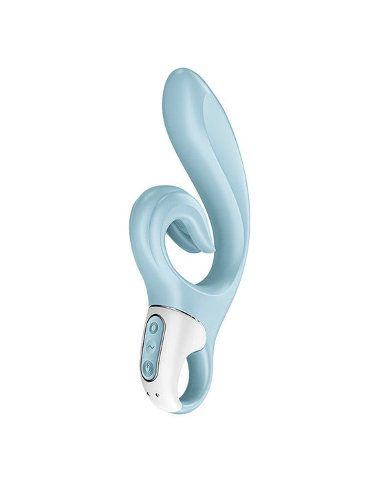 Satisfyer - Love Me - Rabbit Vibrator - Lichtblauw-Erotiekvoordeel.nl