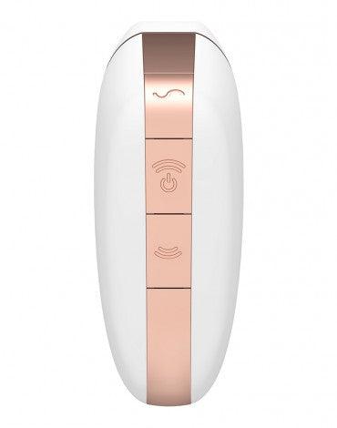 Satisfyer - Love Triangle - Clitoris Vibrator - Met App Control - Wit-Erotiekvoordeel.nl