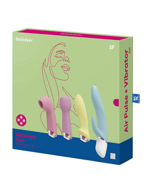 Satisfyer - Marvelous Four - Vierdelige Vibrator Set-Erotiekvoordeel.nl