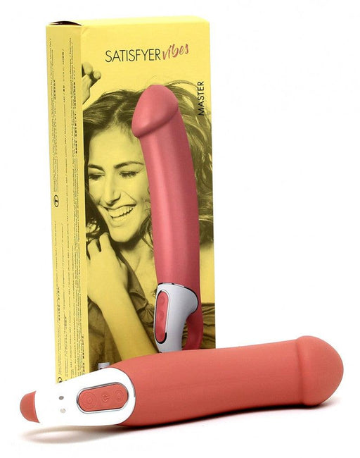 Satisfyer - Master - Grote Vibrator - Roze-Erotiekvoordeel.nl