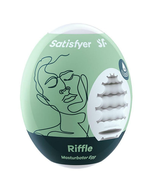 Satisfyer - Mini Masturbator Riffle - lichtgroen-Erotiekvoordeel.nl