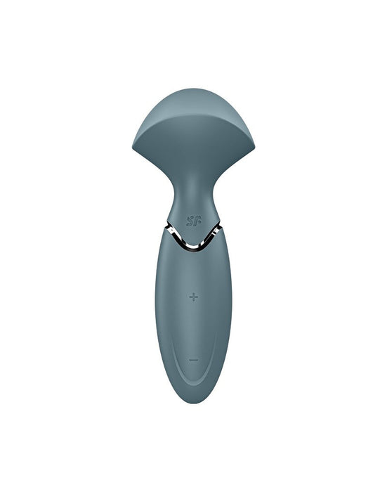 Satisfyer - Mini Wand-er - Wand Vibrator - Grijs-Erotiekvoordeel.nl