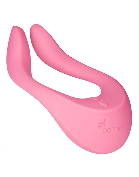 Satisfyer - Multifun 2 - Partner Vibrator - Roze-Erotiekvoordeel.nl