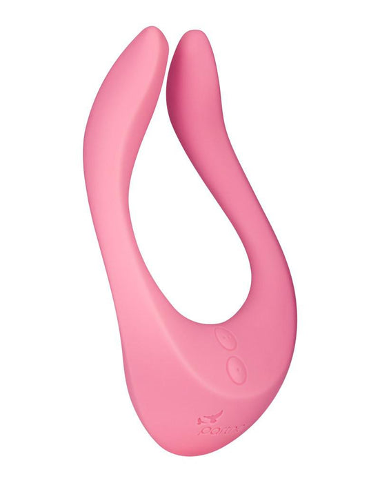 Satisfyer - Multifun 2 - Partner Vibrator - Roze-Erotiekvoordeel.nl