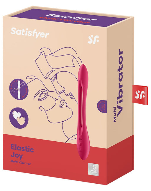 Satisfyer - Elastic Game - Multifunctionele Buigbare Vibrator - Blauw-Erotiekvoordeel.nl