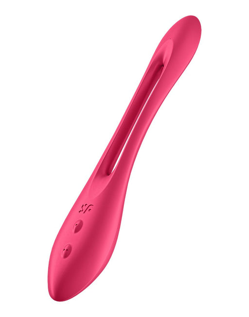 Satisfyer - Elastic Game - Multifunctionele Buigbare Vibrator - Blauw-Erotiekvoordeel.nl