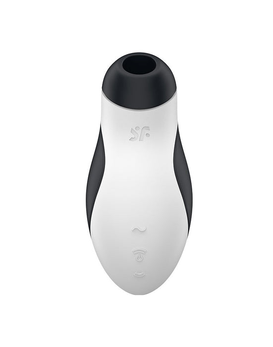 Satisfyer - Orca Luchtdruk Vibrator - Zwart/Wit-Erotiekvoordeel.nl