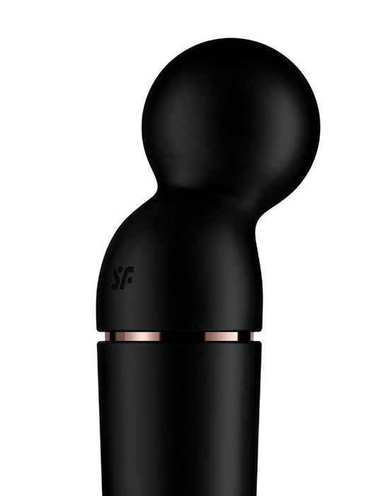 Satisfyer - Planet Wand-er - Wand Vibrator - Zwart & Rosé Goud-Erotiekvoordeel.nl