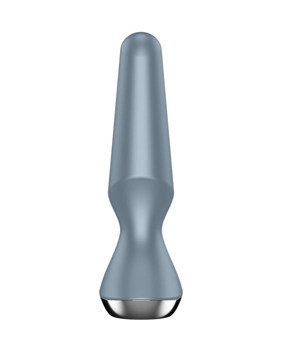 Satisfyer - Plug-ilicious 2 Vibrerende Anale Plug Met App Control - Grijs-Erotiekvoordeel.nl