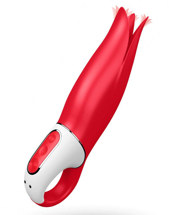 Satisfyer - Power Flower - Clitoris Vibrator - Rood-Erotiekvoordeel.nl