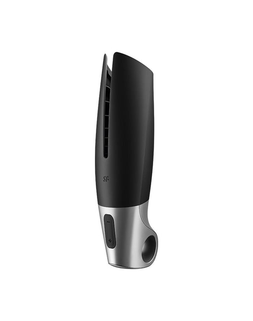 Satisfyer - Power Masturbator - Met App Control - Zwart/Zilver-Erotiekvoordeel.nl