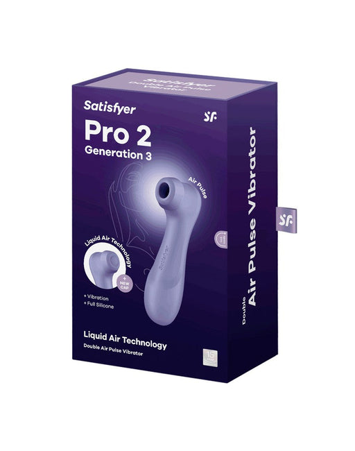 Satisfyer - Pro 2 Generation 3 - Luchtdruk Vibrator - Lila-Erotiekvoordeel.nl