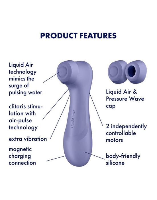 Satisfyer - Pro 2 Generation 3 - Luchtdruk Vibrator - Lila-Erotiekvoordeel.nl