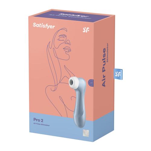 Satisfyer - Pro 2 Next Generation Luchtdruk Vibrator - Blauw-Erotiekvoordeel.nl