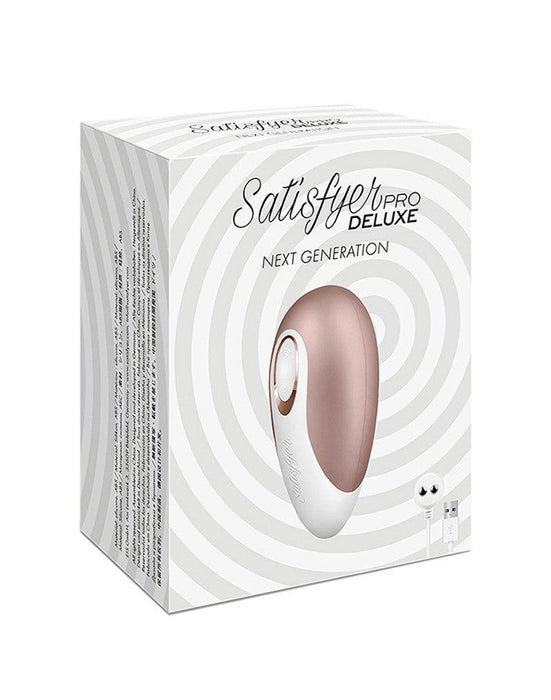 Satisfyer - Pro DeLuxe Luchtdruk Vibrator - Brons-Erotiekvoordeel.nl