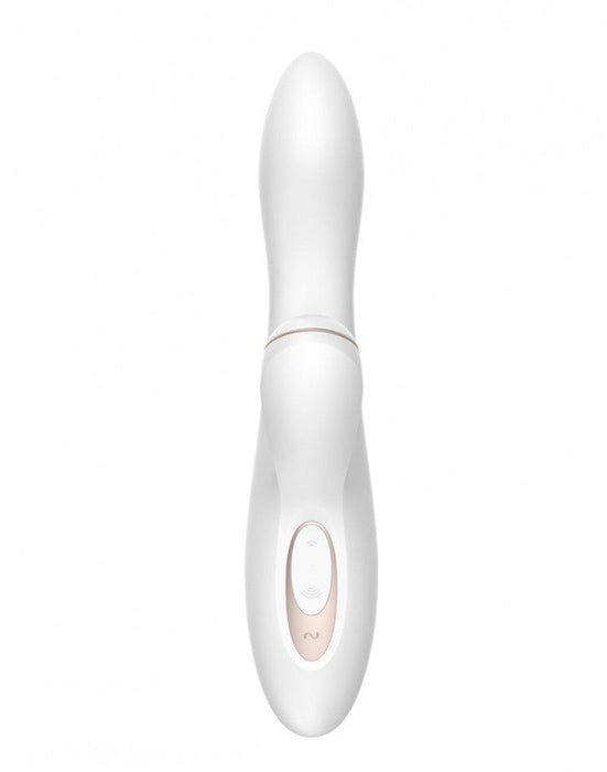 Satisfyer - Pro Rabbit Vibrator - G-spot Vibrator en Luchtdruk Vibrator - Wit-Erotiekvoordeel.nl