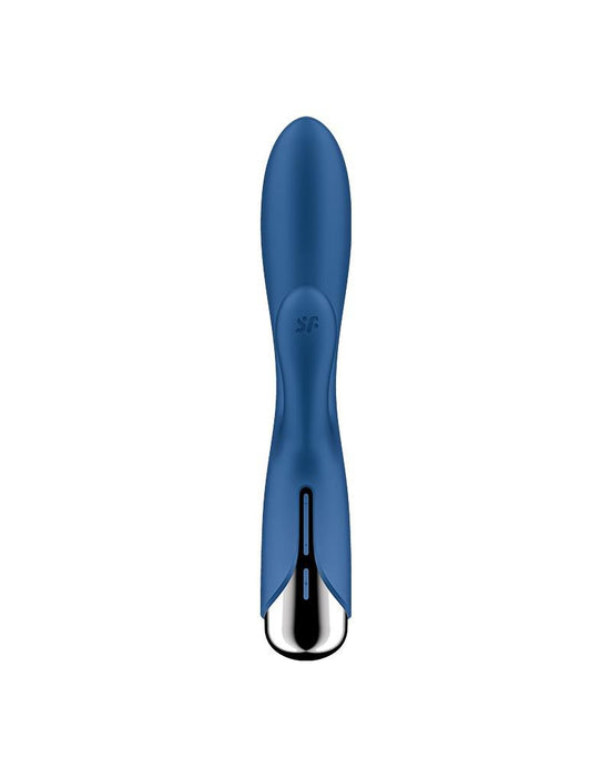 Satisfyer - Spinning Rabbit 1 - Roterende en Vibrerende Rabbit Vibrator - Tarzan Vibrator - Blauw-Erotiekvoordeel.nl