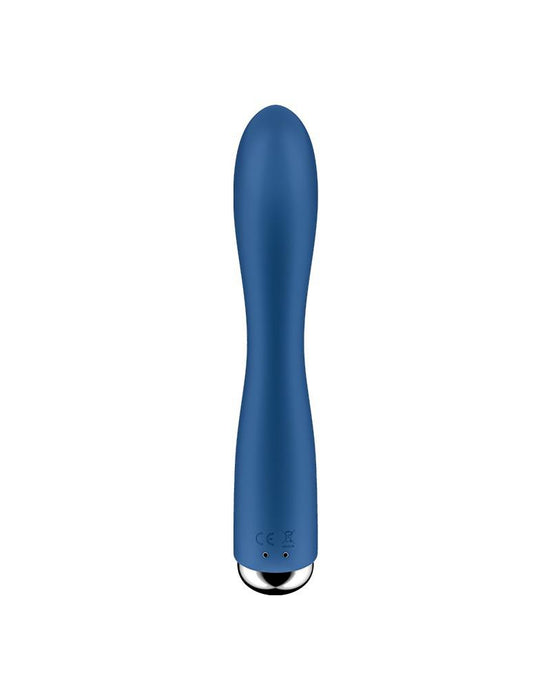 Satisfyer - Spinning Rabbit 1 - Roterende en Vibrerende Rabbit Vibrator - Tarzan Vibrator - Blauw-Erotiekvoordeel.nl