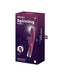 Satisfyer - Spinning Rabbit 1 - Roterende en Vibrerende Rabbit Vibrator - Tarzan Vibrator - Rood-Erotiekvoordeel.nl