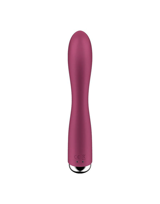 Satisfyer - Spinning Rabbit 1 - Roterende en Vibrerende Rabbit Vibrator - Tarzan Vibrator - Rood-Erotiekvoordeel.nl