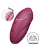 Satisfyer - Tap & Climax 1 - Vibrerende Clitoris Vibrator met Tik/Tapping Functie - Paars-Erotiekvoordeel.nl