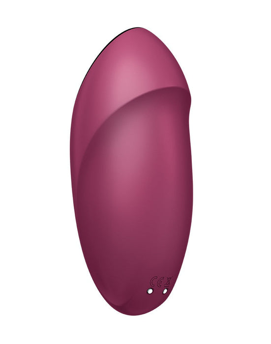 Satisfyer - Tap & Climax 1 - Vibrerende Clitoris Vibrator met Tik/Tapping Functie - Paars-Erotiekvoordeel.nl