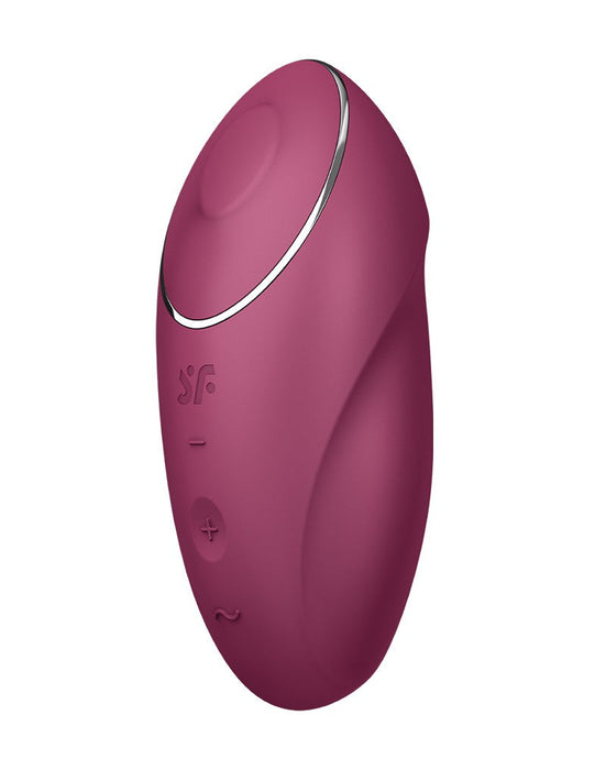 Satisfyer - Tap & Climax 1 - Vibrerende Clitoris Vibrator met Tik/Tapping Functie - Paars-Erotiekvoordeel.nl