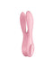 Satisfyer - Threesome 1 - Multi Vibrator Met 3 Voelsprieten - Licht Roze-Erotiekvoordeel.nl