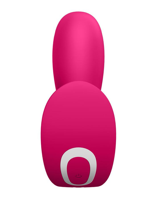 Satisfyer - Top Secret - Draagbare Vibrator Met Anaal Stimulator Roze-Erotiekvoordeel.nl