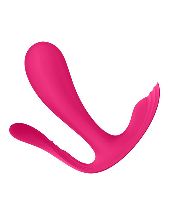 Satisfyer - Top Secret Plus - Draagbare Vibrator Met Anaal Stimulator - Roze-Erotiekvoordeel.nl