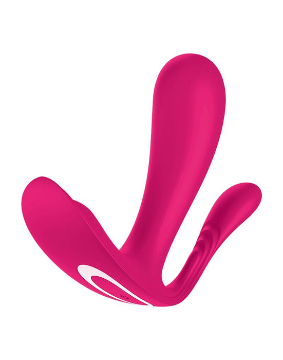 Satisfyer - Top Secret Plus - Draagbare Vibrator Met Anaal Stimulator - Roze-Erotiekvoordeel.nl