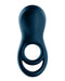 Satisfyer - Vibrerende Cockring Met Partner Stimulator - Koppel Vibrator Epic Duo - Blauw-Erotiekvoordeel.nl