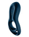 Satisfyer - Vibrerende Cockring Met Partner Stimulator - Koppel Vibrator Epic Duo - Blauw-Erotiekvoordeel.nl