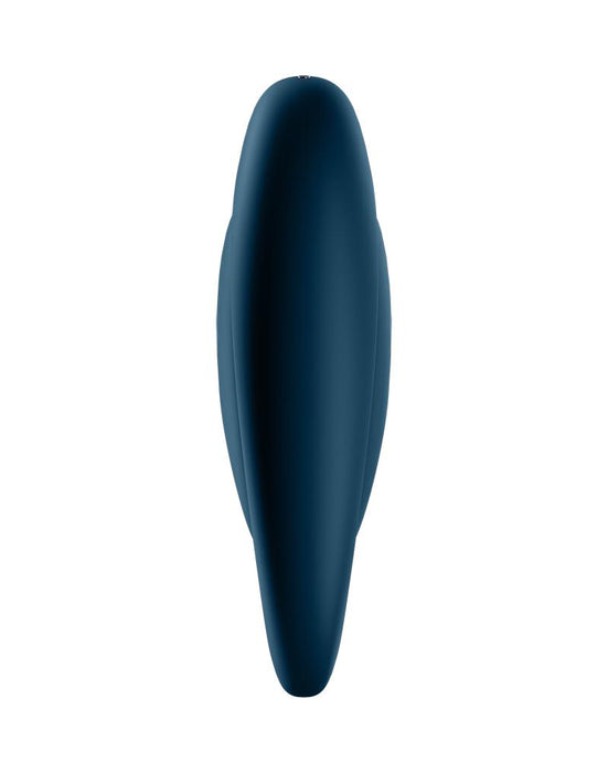 Satisfyer - Vibrerende Cockring Met Partner Stimulator - Koppel Vibrator Glorious Duo - Blauw-Erotiekvoordeel.nl