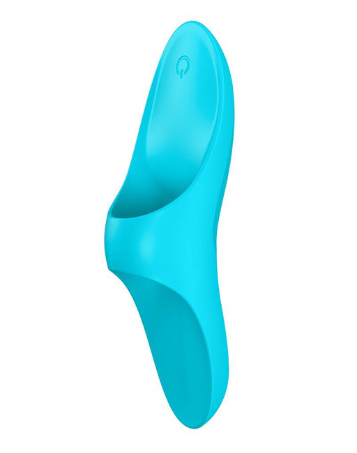 Satisfyer - Vinger Vibrator Teaser - Turquoise-Erotiekvoordeel.nl